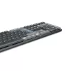 Hama WK-800 tastatūra Home/Office Bluetooth QWERTZ vācu izkārtojums Antracīts, Melns, Zils