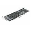 Hama WK-800 tastatūra Home/Office Bluetooth QWERTZ vācu izkārtojums Antracīts, Melns, Zils