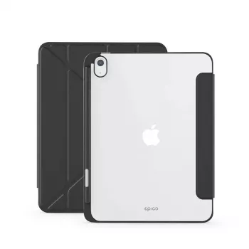 Epico Hero Flip Case caurspīdīgi melns Apple iPad 10.9 collu 2022