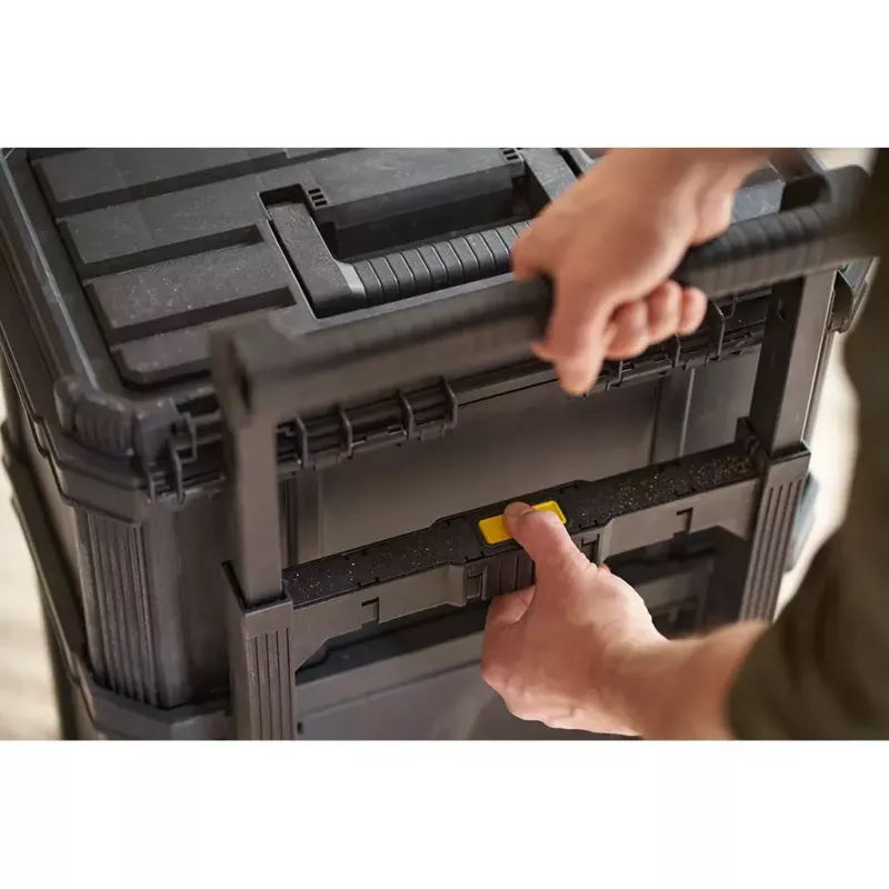 Trolley koferis Stanley STST83319-1 Plastmasa Melns Dzeltens
