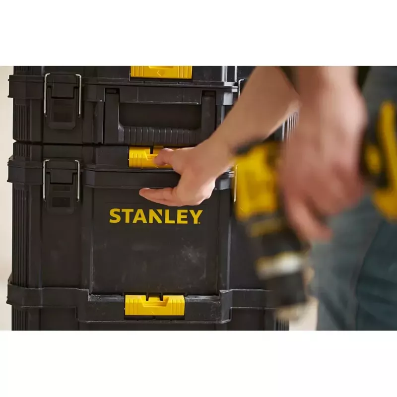 Trolley koferis Stanley STST83319-1 Plastmasa Melns Dzeltens