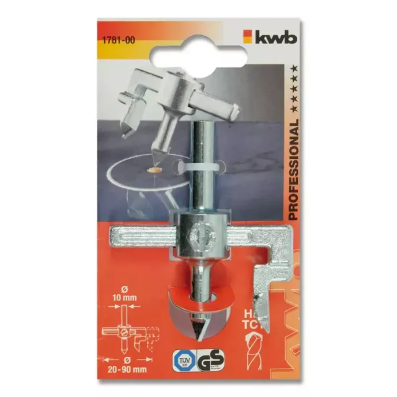 Urbja uzgalis apļu griešanai KWB 178100, diametrs 9 cm