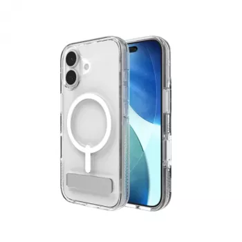 ZAGG Crystal Palace Snap Kickstand Maciņš Apple iPhone 17, Caurspīdīgs