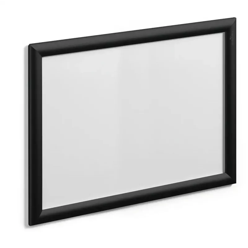 Attēla rāmis Durable 479701 — viens alumīnija/plastmasas rāmis, melns, 327×451×12 mm