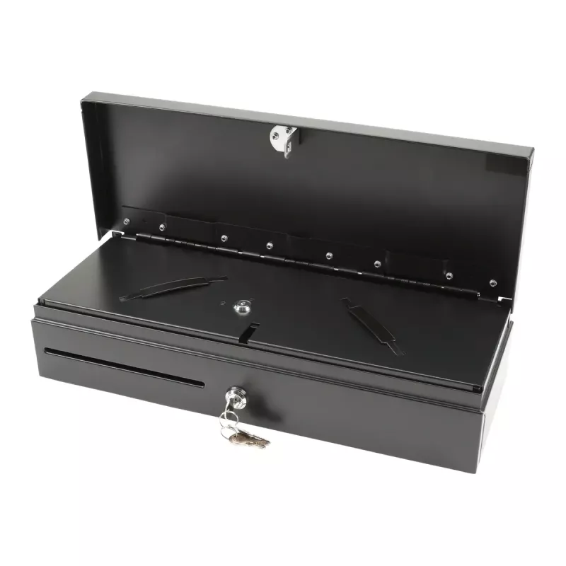 Elektroniskā kases atvilktne Olympia HS-170 Steel Black 460x170x100mm
