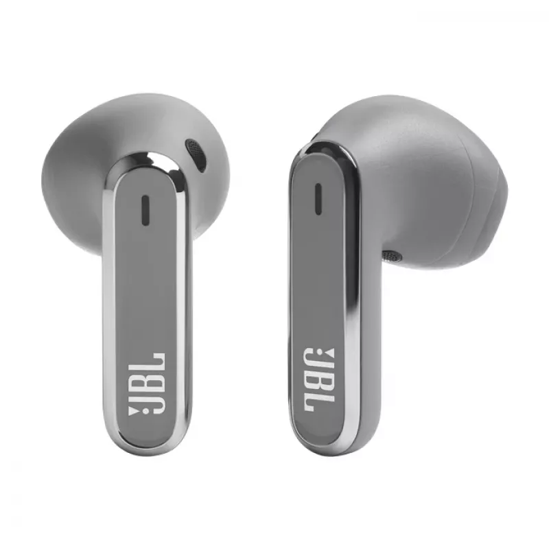 JBL LIVE FLEX Bezvadu Austiņas Iekšauss Zvanu/Mūzikas Bluetooth Sudraba