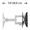 Hama 00220840 TV stiprinājums/pamatne 121.9 cm (48 collas) Melns