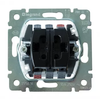 Legrand 775818 slēdzis Plastmasas Pelēks