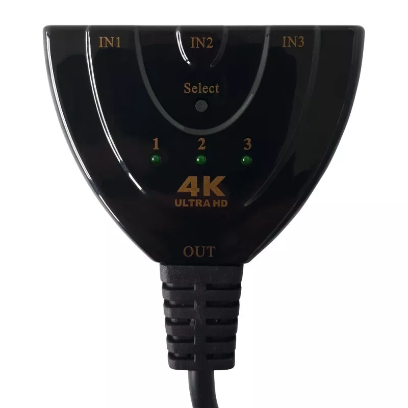 Techly IDATA HDMI-3F30 video slēdzis