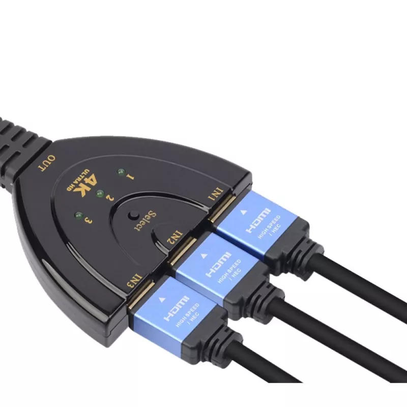Techly IDATA HDMI-3F30 video slēdzis