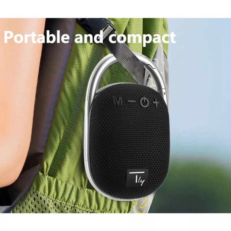 Techly ICASBL321BK pārnēsājams mono skaļrunis, melns, 5 W