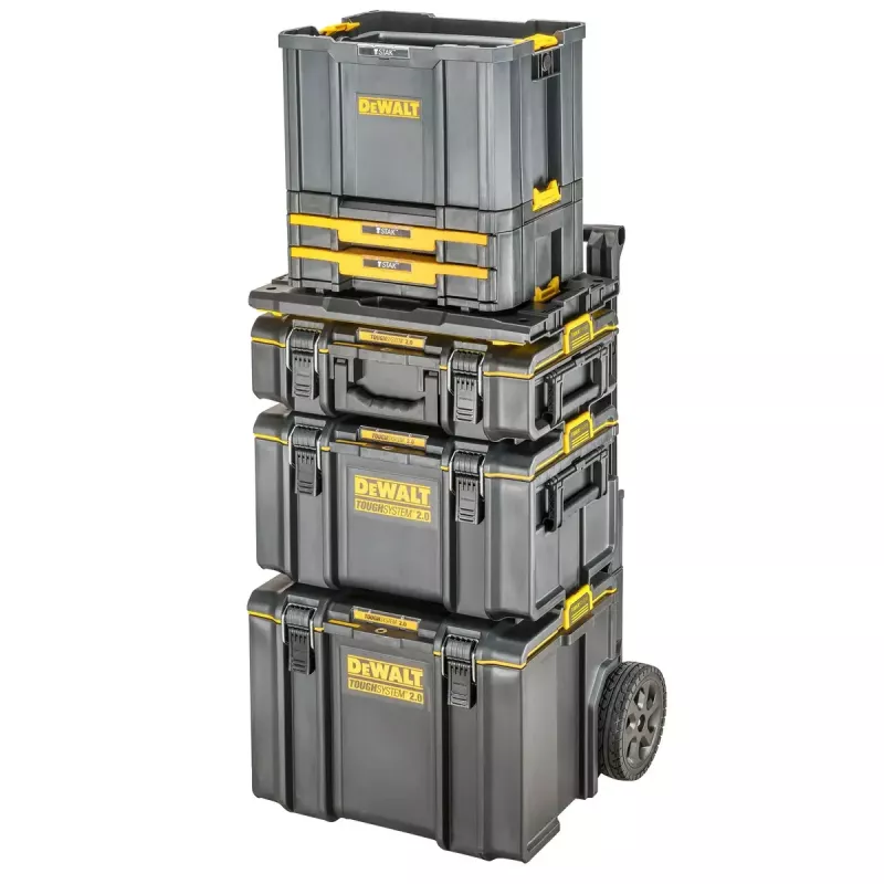 DeWALT DWST08017-1 instrumentu uzglabāšanas kaste, platums 342 mm, augstums 53 mm, svars 1.75 kg