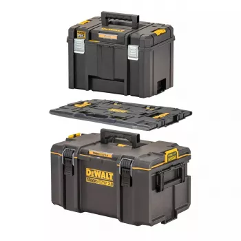 DeWALT DWST08017-1 instrumentu uzglabāšanas kaste, platums 342 mm, augstums 53 mm, svars 1.75 kg