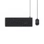 Hama CKM-200 tastatūra ar peli, mājām/birojam, USB, QWERTZ, vācu izkārtojums, melna