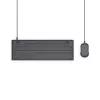 Hama CKM-200 tastatūra ar peli, mājām/birojam, USB, QWERTZ, vācu izkārtojums, melna