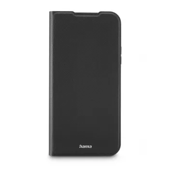 Folio maciņš HAMA Daily Protect Xiaomi Redmi 15C — 17,5 cm (6,9 inch), melns, 2 kabatiņas kartēm, galda statīvs