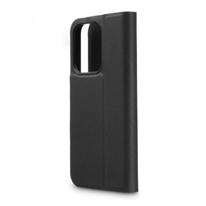 Folio maciņš HAMA Daily Protect Xiaomi Redmi 15C — 17,5 cm (6,9 inch), melns, 2 kabatiņas kartēm, galda statīvs
