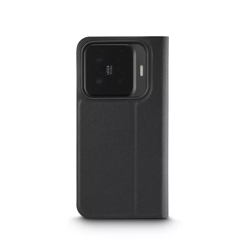 Folio telefona maciņš HAMA Daily Protect Xiaomi 15T Pro — 17,4 cm (6,83 collu) ekrāniem, melns, 2 kabatiņas kartēm, galda statīvs