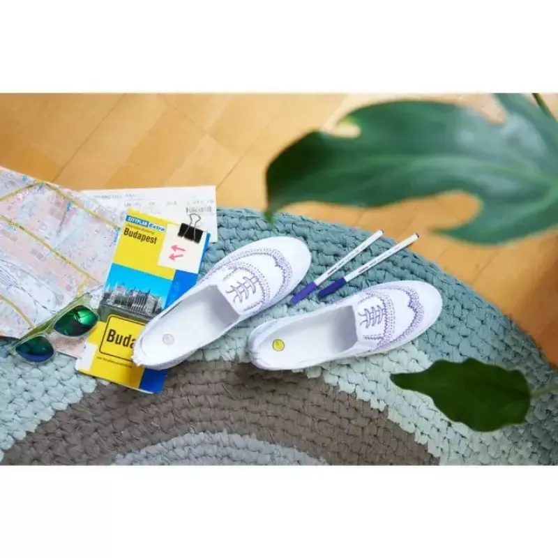 Flomāsteri Edding 4600 komplekts — 5 krāsas (Melna, Tumši sarkana, Oranža, Rozā, Sarkana), lodveida gals