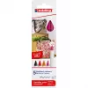 Flomāsteri Edding 4600 komplekts — 5 krāsas (Melna, Tumši sarkana, Oranža, Rozā, Sarkana), lodveida gals