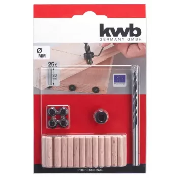 Urbja uzgalis KWB 028106, diametrs 1 cm, viengabala blistera iepakojumā