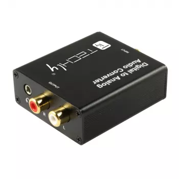 Techly IDATA SPDIF-9 audio pārveidotājs Melns