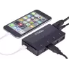 USB centrmezgls Renkforce RF-3806031 USB 3.2 Gen 1 Type-B melns
