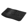 HP STORE 3PL pilna izmēra (100%) bezvadu tastatūra, RF Wireless + Bluetooth, melna, membrānas taustiņi, plaukstas balsts