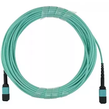 Šķiedru optikas kabelis BlueOptics CBX-STC012BPF-MXXN-MXXN-020M MTP OM4 20m Tirkīza