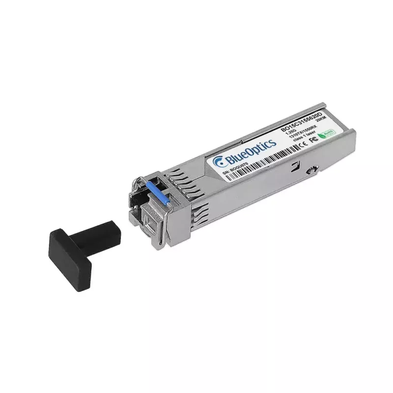 BlueOptics IE-SFP-1GE-SM-10-BIDI-TX1310-BO SFP vienmoda optiskais raidītājs LC alumīnijs 20g