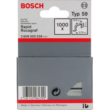 Bosch 2 609 200 239 skavas 6 mm, 1000 gab.