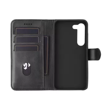 eSTUFF ES67340018-BULK mobilā telefona maciņš 16 cm (6,3 collas) Maks maciņš Melns