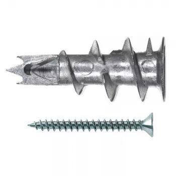 Fischer GKM 27 metāla enkurs ģipškartona plāksnēm 100 gab. 31 mm