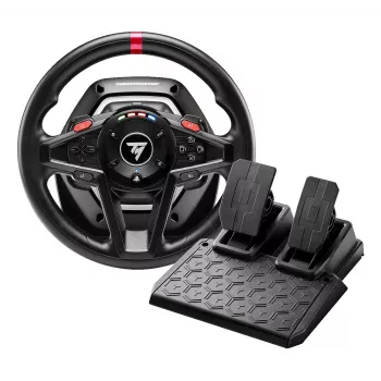 Thrustmaster T128 SimTask Farming Pack Melns stūre + pedāļi + pārslēgs PC, PlayStation 4, PlayStation 5