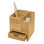 Pildspalvu un zīmuļu turētājs WEDO 61 1707 bambuss — 103×103×117 mm