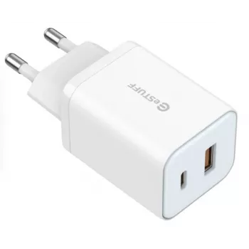 eSTUFF ES635065-BULK-ITH lādētājs 65W USB-C PD + 27W USB-A
