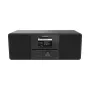 Interneta radio Imperial Telestar 5700300 — ciparu uztvērējs DAB+/FM, 30W RMS, 3.2 collu TFT, līdzstrāvas barošana, melns