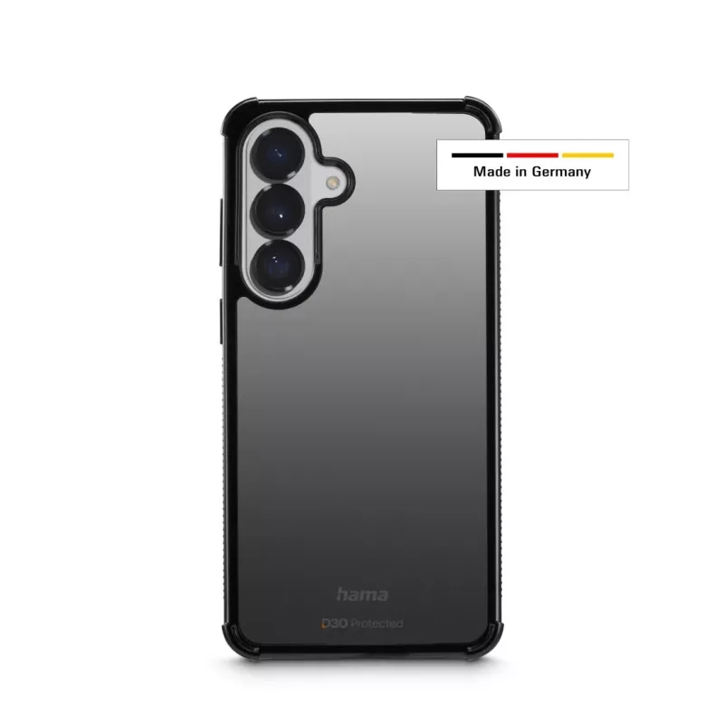 Mobilā telefona maciņš HAMA Extreme Protect Samsung Galaxy S26+ — vāciņš, piemērots 17 cm (6,7 collu) ekrānam, melns