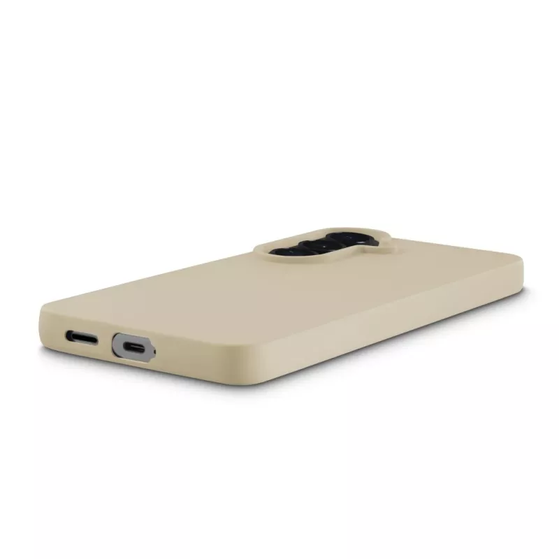 Mobilā telefona maciņš HAMA Fantastic Feel Samsung Galaxy S26, 16 cm (6,3 collas), bēšs