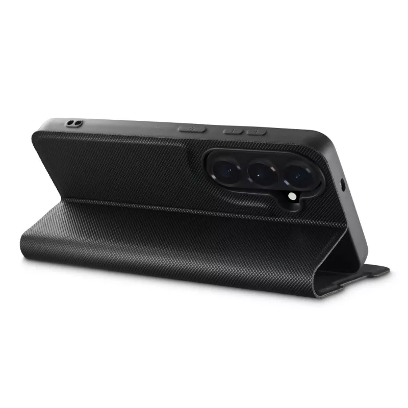 Folio telefona maciņš HAMA Daily Protect Samsung Galaxy S26, 16 cm (6,3 collas), melns, 2 kabatiņas kartēm, galda statīvs