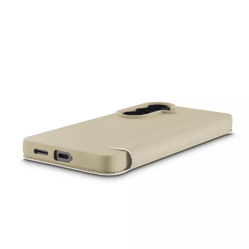 Folio maciņš HAMA Fantastic Feel Samsung Galaxy S26, 16 cm (6,3 collas), bēšs, 2 kabatiņas kartēm