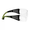 Aizsargbrilles 3M SF4000CC1 — plastmasas aizsargbrilles, caurspīdīga lēca, melna/zaļa