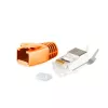 RJ-45 savienotājs ShiverPeaks BS72067-O vīrišķais oranžs