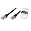 Tīkla kabelis ShiverPeaks BS75111-S 1m Cat5e F/UTP Melns