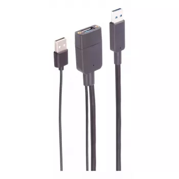 USB kabelis ShiverPeaks BS30-37075 10 m USB 3.2 Gen 2 Melns