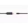 HDMI kabelis ShiverPeaks BS10-62045 0,1 m HDMI Type A uz USB Type-C melns