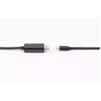 HDMI kabelis ShiverPeaks BS10-62045 0,1 m HDMI Type A uz USB Type-C melns