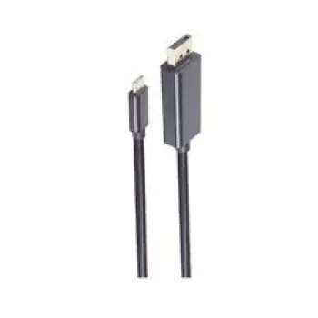 HDMI kabelis ShiverPeaks BS10-62045 0,1 m HDMI Type A uz USB Type-C melns