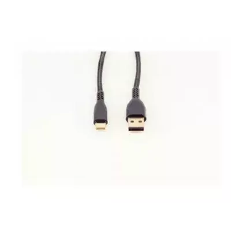 USB kabelis ShiverPeaks BS20-71035 2m USB-C melns USB 2.0