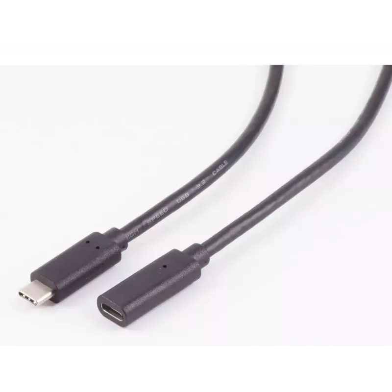 USB kabelis ShiverPeaks BS13-44035 USB 3.2 Gen 2 2m USB C Melns